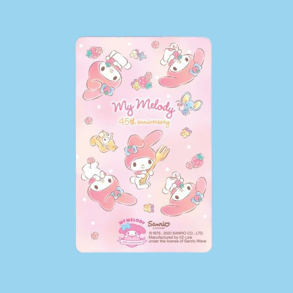 my melody ez-link cards design a