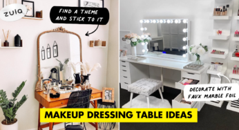 10 Gorgeous Makeup Dressing Table Ideas To Help You Start Your Morning Right