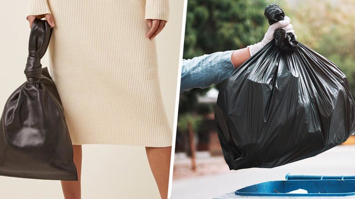 Balenciaga's Trash-Bag Pouch  Balenciaga's Viral Rubbish Bag