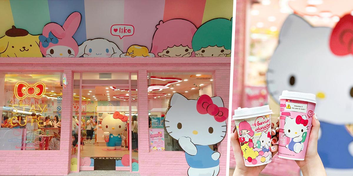 Taipei’s New Sanrio x 7-Eleven Stores Are A Must-Visit For Sanrio Fans With IG-Worthy Decor & Exclusive Merch