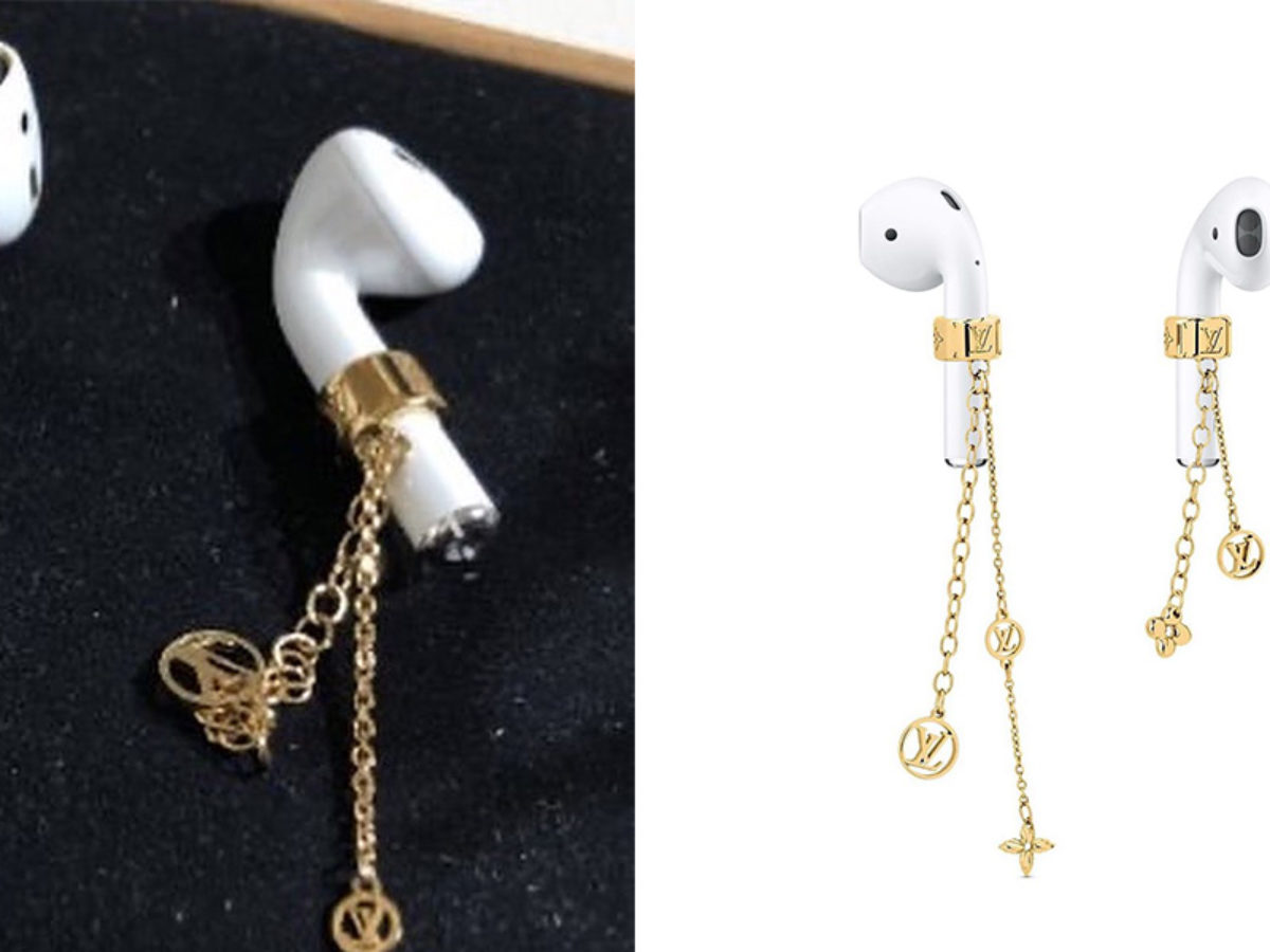 Louis Vuitton 'Earrings' Which You Can Attach To Your AirPods! - Shout
