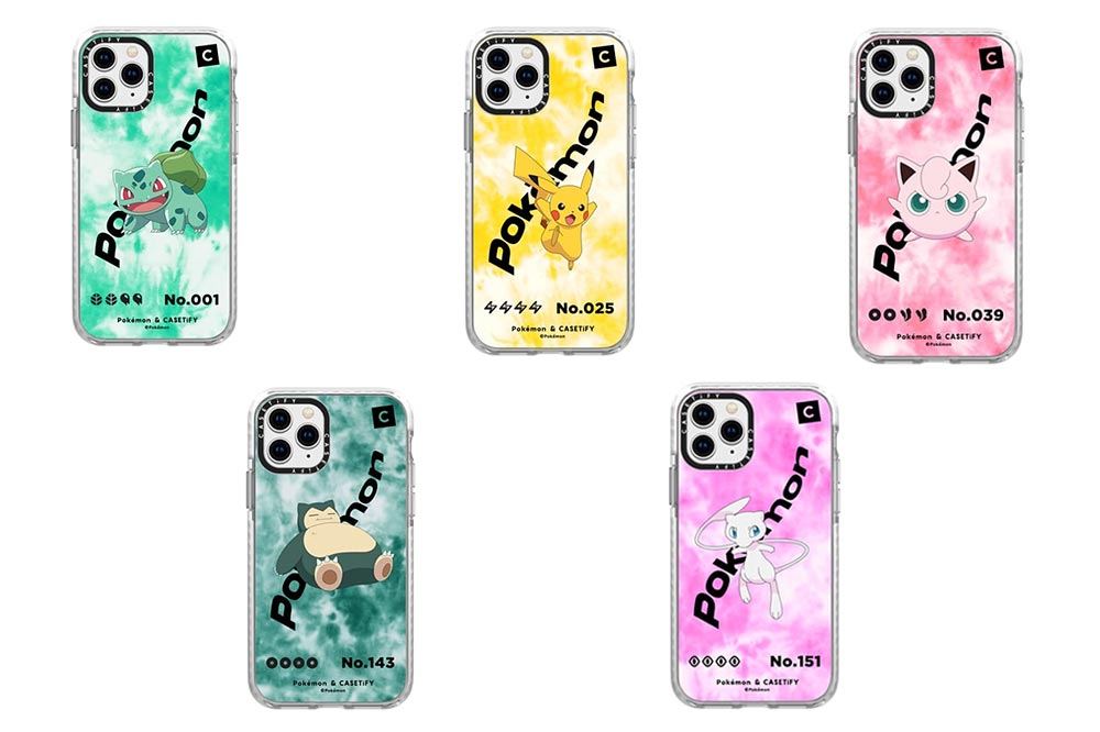 Pokemon x Casetify Phone Cases Come In Tie-Dye And Sticker-Filled