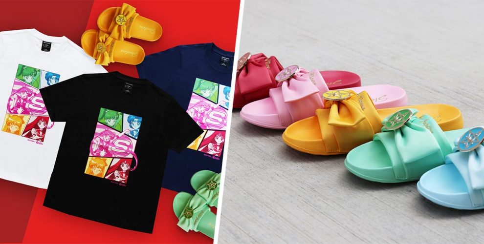The Skechers x Sailor Moon Collection Returns With Satin Bow Slides, Chunky  Sandals & T-Shirts 