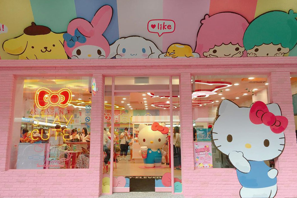 Stay Cute: 7-Eleven Taiwan Sanrio-themed Store - Asia Trend in 2023