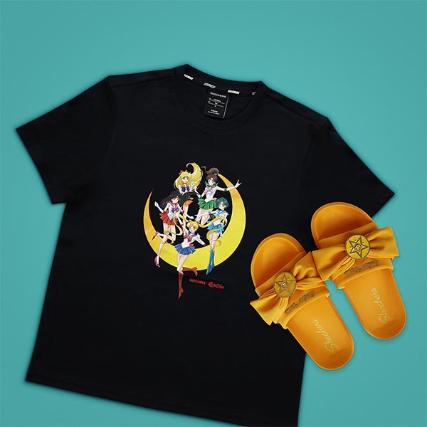 Sailor moon skechers slides hot sale