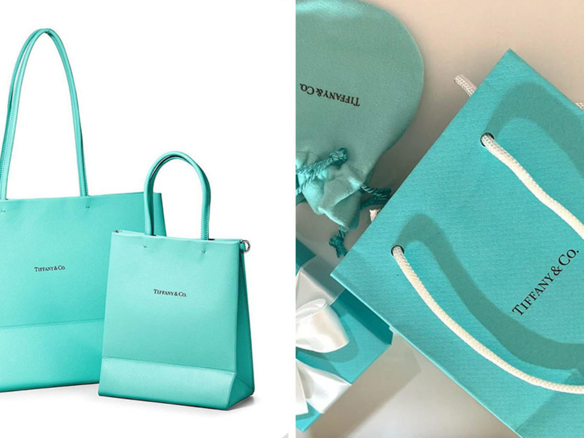 Tiffany Co S New Leather Bags Look Exactly Like Its Shopping Bags So Every Day Feels Like Christmas Zula Sg
