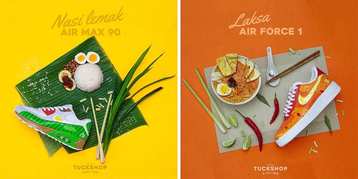 These Hand-painted Nike Food Sneakers Are An Homage To Local Cuisine & You Can Enter A Raffle To Win A Pair