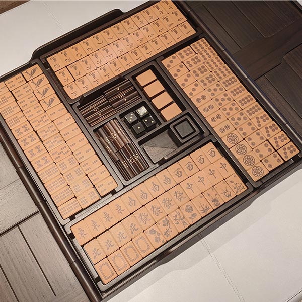 Hermès Releases $41,000 Leather Mahjong Set