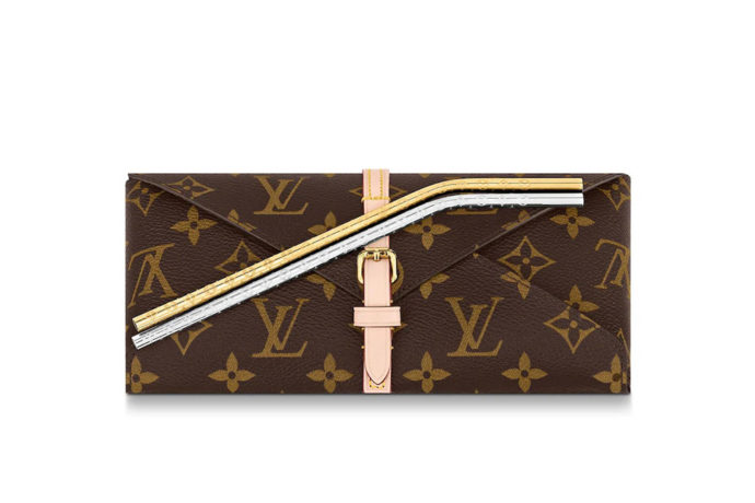 louis vuitton metal straws price