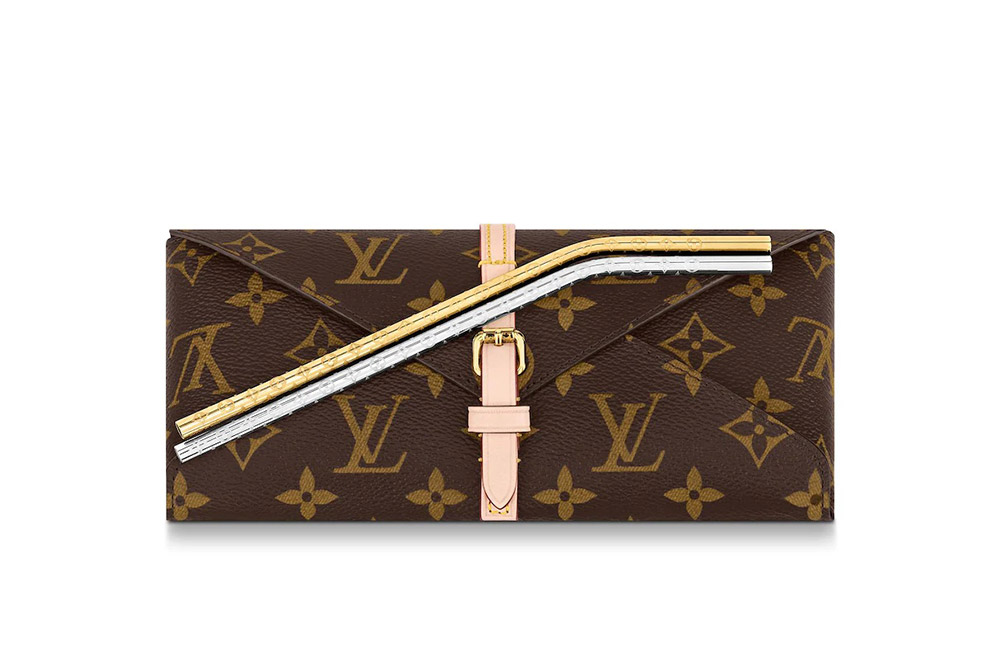 Louis Vuitton Has Reusable Monogram Straws So You Can Save The