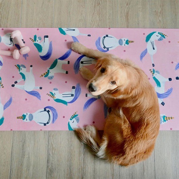 Kids Yoga Mat Set, Unicorn Yoga Mat For Girls