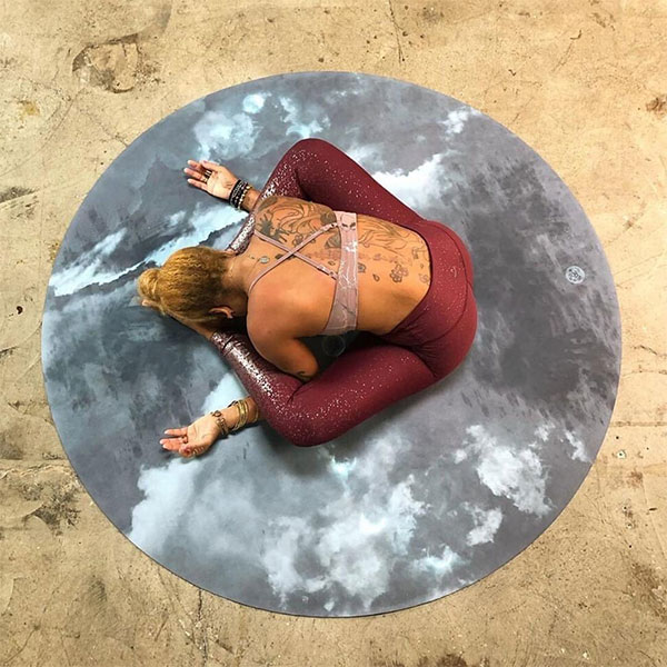 Mat Manduka EQUA EKO ROUND-3MM-LUNA SUNRISE 