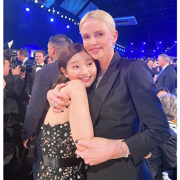Park So Dam and Charlize Theron