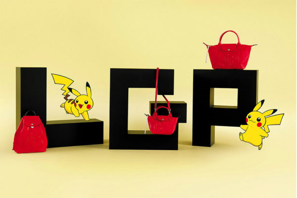 Pokemon x Longchamp Red Bags