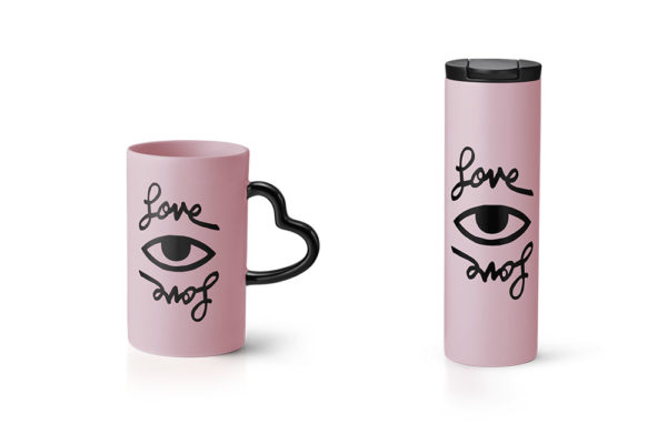 Starbucks X Rebecca Minkoff Pink Mug and Tumbler