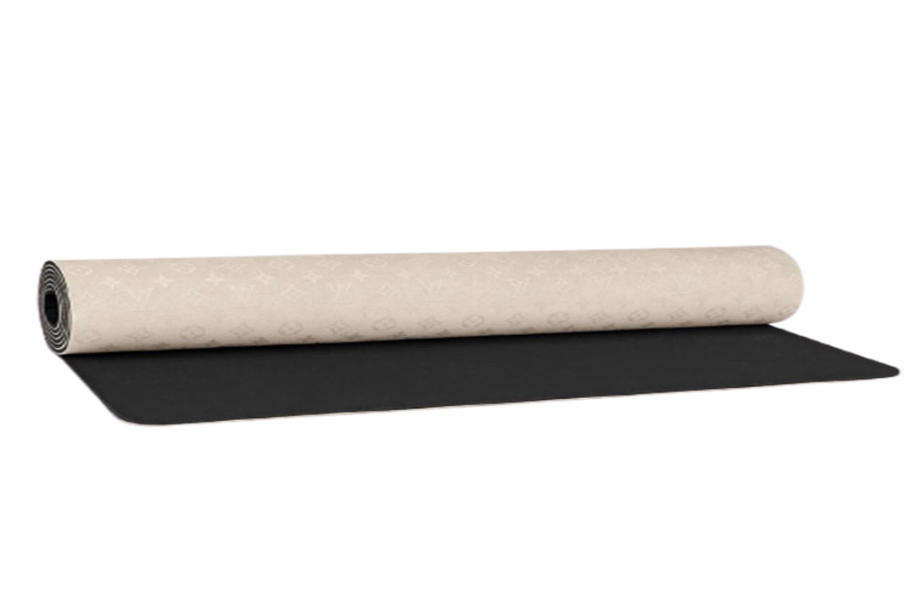 Louis Vuitton Has A Monogram Yoga Mat And Strap For Aspiring Tai Tais To 