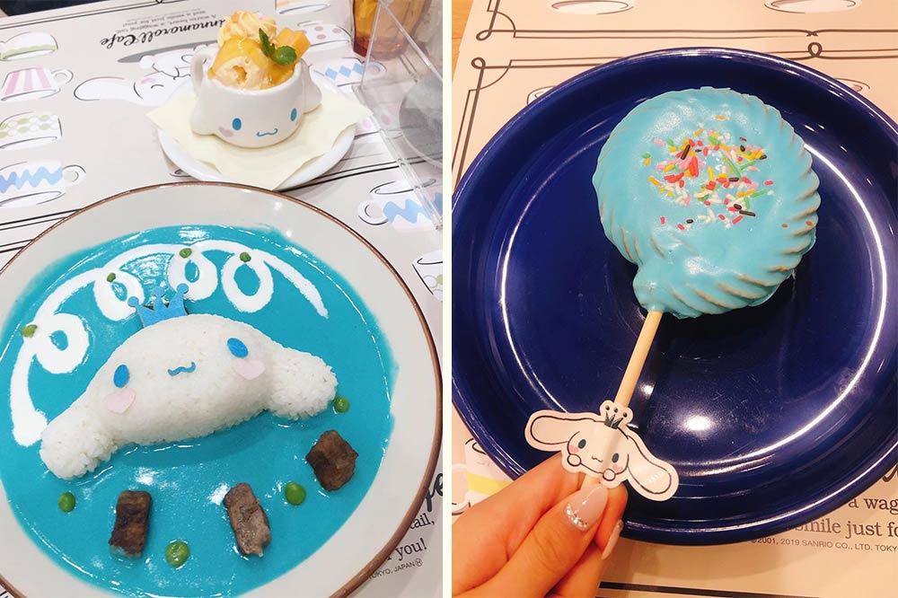 cinnamoroll-cafe-food