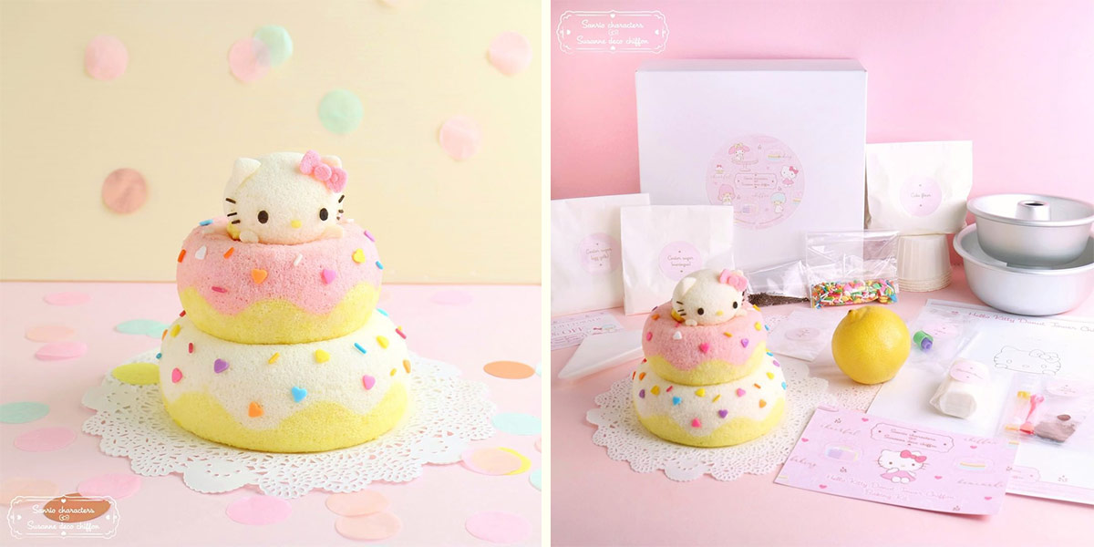 This Hello Kitty Chiffon Cake Online Baking Class Is The Wholesome Weekend Activity We Deserve