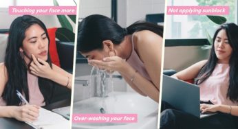 6 Common Skincare Mistakes When WFH & How To Properly Maintain Clear Skin