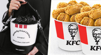 KFC China x Karl Lagerfeld Bags Are Inspired By The Fried Chicken Chain’s Iconic Takeaway Packaging