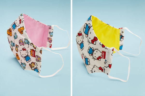 Hello Kitty Louis Vuitton Cloth Face Mask Reusable