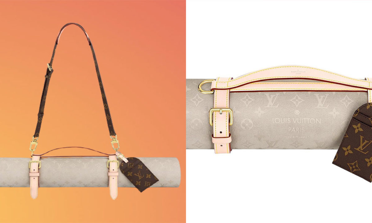 Louis Vuitton's Monogram Yoga Mat Is the Ultimate Luxury