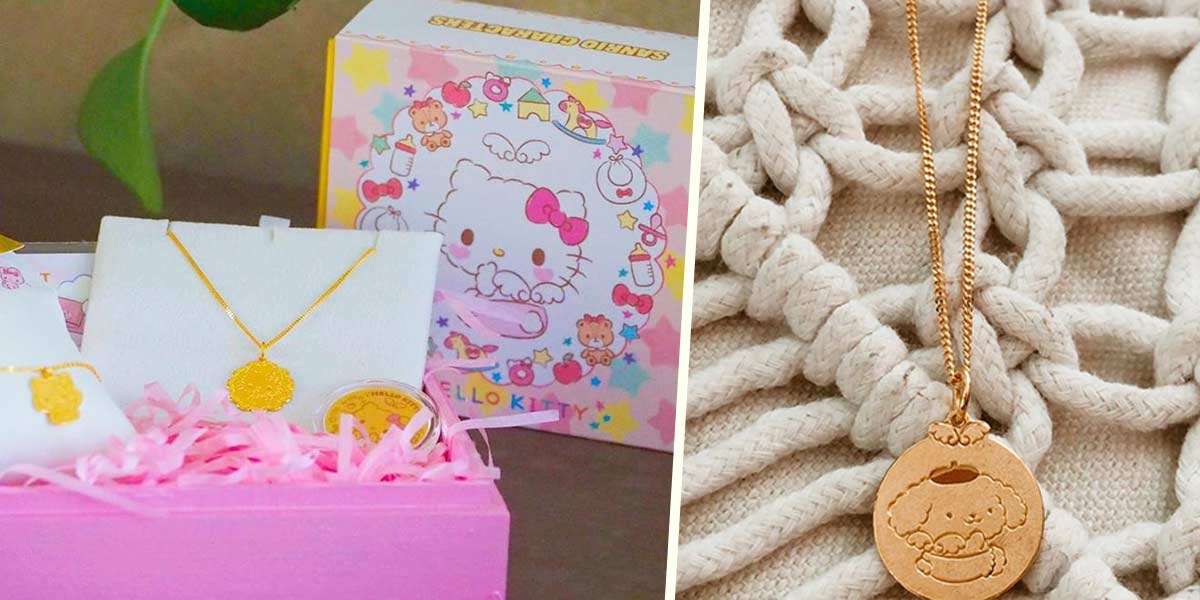 Sanrio x Goldheart Baby Angel Series Has Hello Kitty, My Melody & Pompompurin Jewellery For Your Little Ones