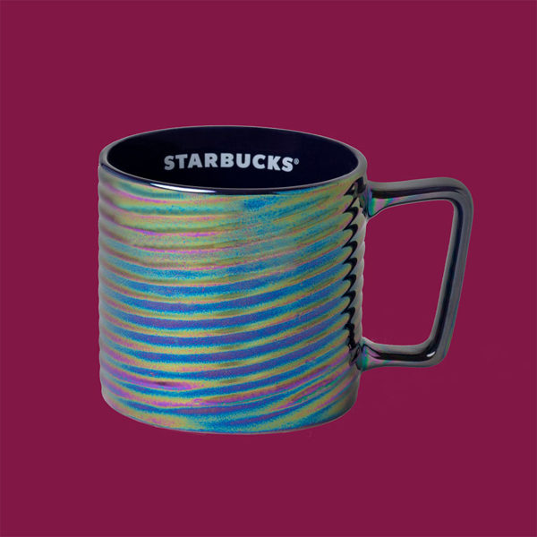 starbucks holiday 2020 luster swirl mug