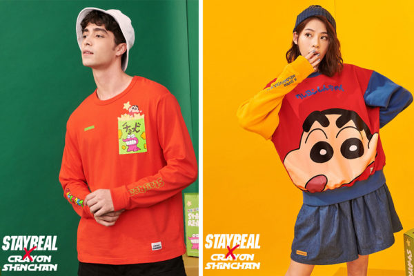 stayreal crayon shin chan sweater