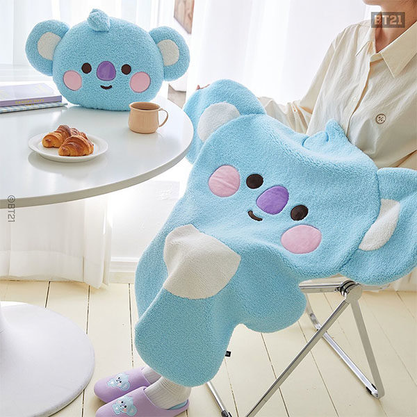 BT21 Universe Line Friends Koya Blue Koala Bear Plush Stuffed Animal BTS  Kawaii