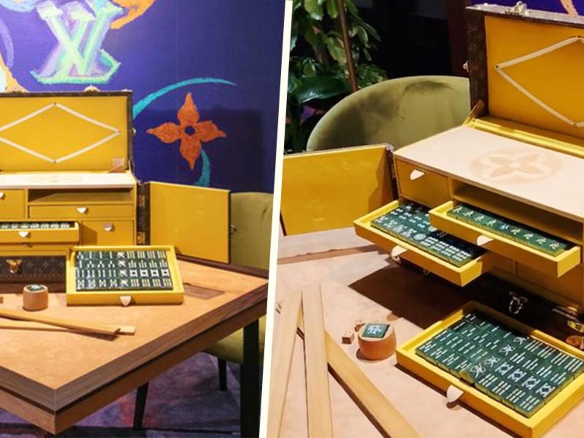 Louis Vuitton Has A Monogram Mahjong Set With Jade Tiles To Flex At Your  Next Family Gathering 