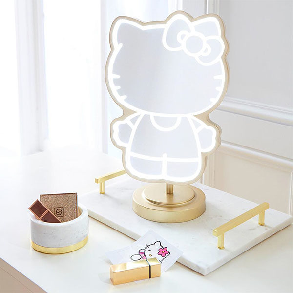 vanity hello kitty mirror