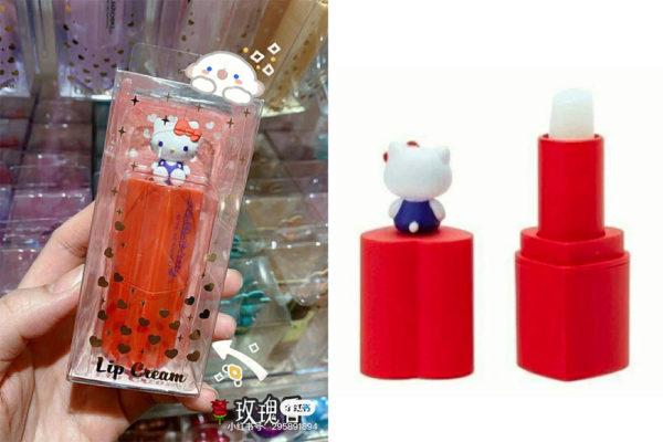 sanrio lip balm hello kitty collage