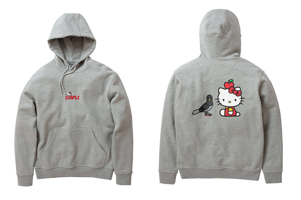 hello-kitty-staple-pigeon-hoodie-grey