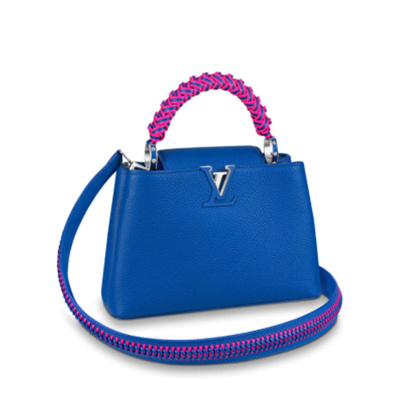 louis vuitton klein blue bag