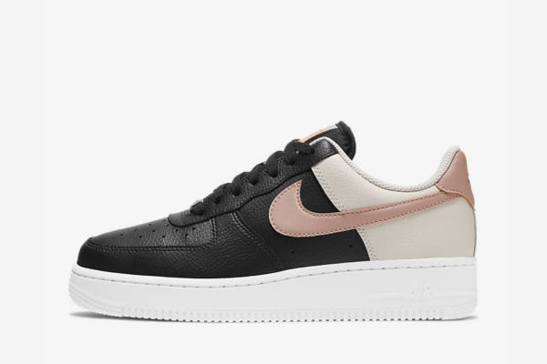 nike air force 1 '07 black and pink 2