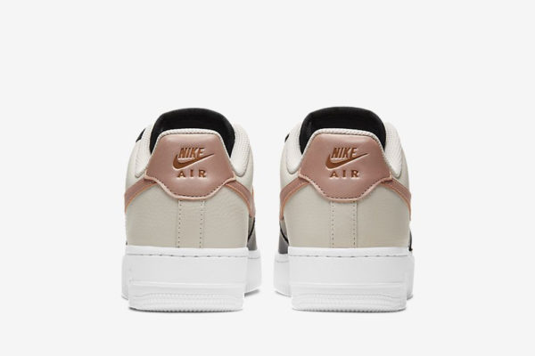 nike air force 1 black and beige