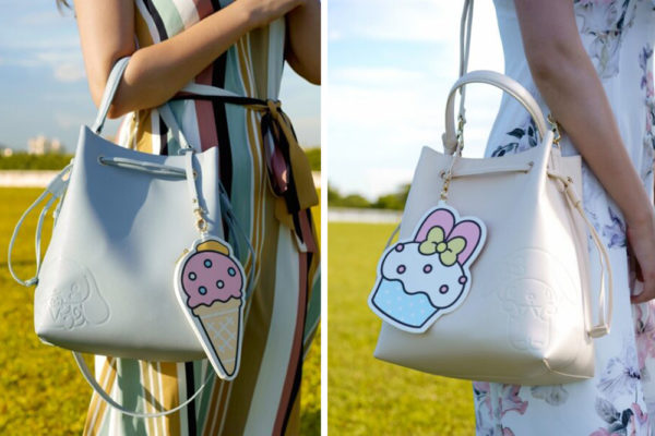 the sophia label sanrio bucket bag cinnamoroll my melody