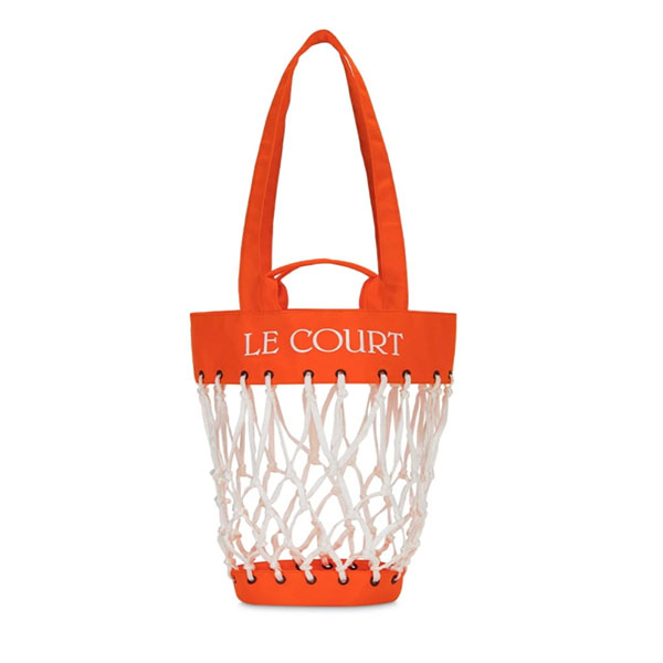 This Bucket Bag Resembles A Basketball Hoop So You Can Literally Shoot