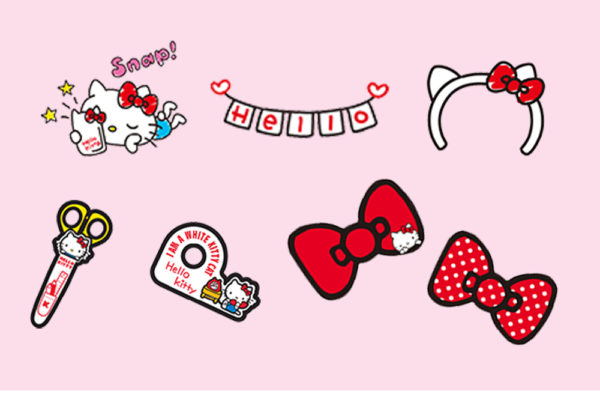 canon hello kitty stickers