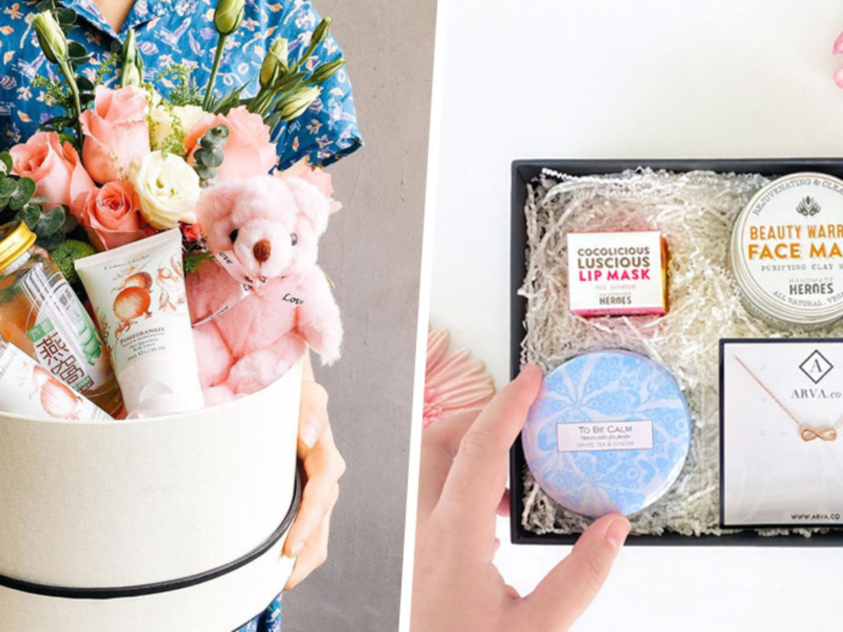 Personalised Gift Box for Her With Soap Roses  Giftr  Singapores Leading  Online Gift Shop