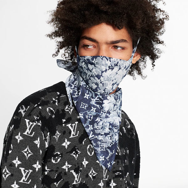 SAINT on X: Louis Vuitton SS21 Face Mask by @virgilabloh https