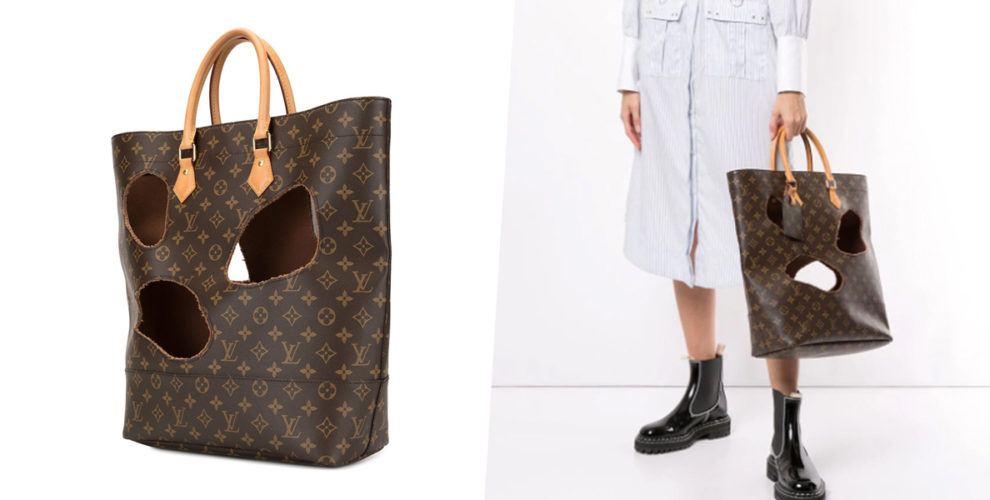 TIL that Louis Vuitton burns surplus bags and products at the end