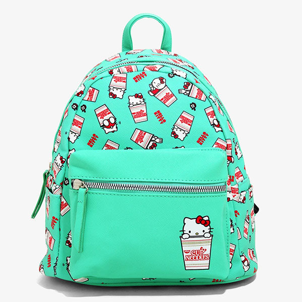 sanrio nissin cup noodles hello kitty bag