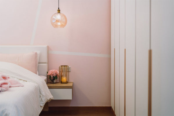 scandinavian pastel home bedroom 1