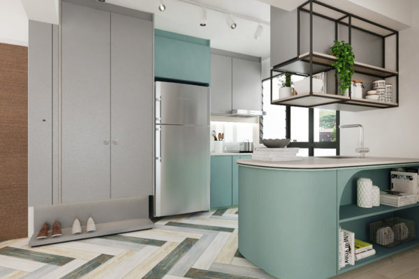 tiffany blue bto kitchen