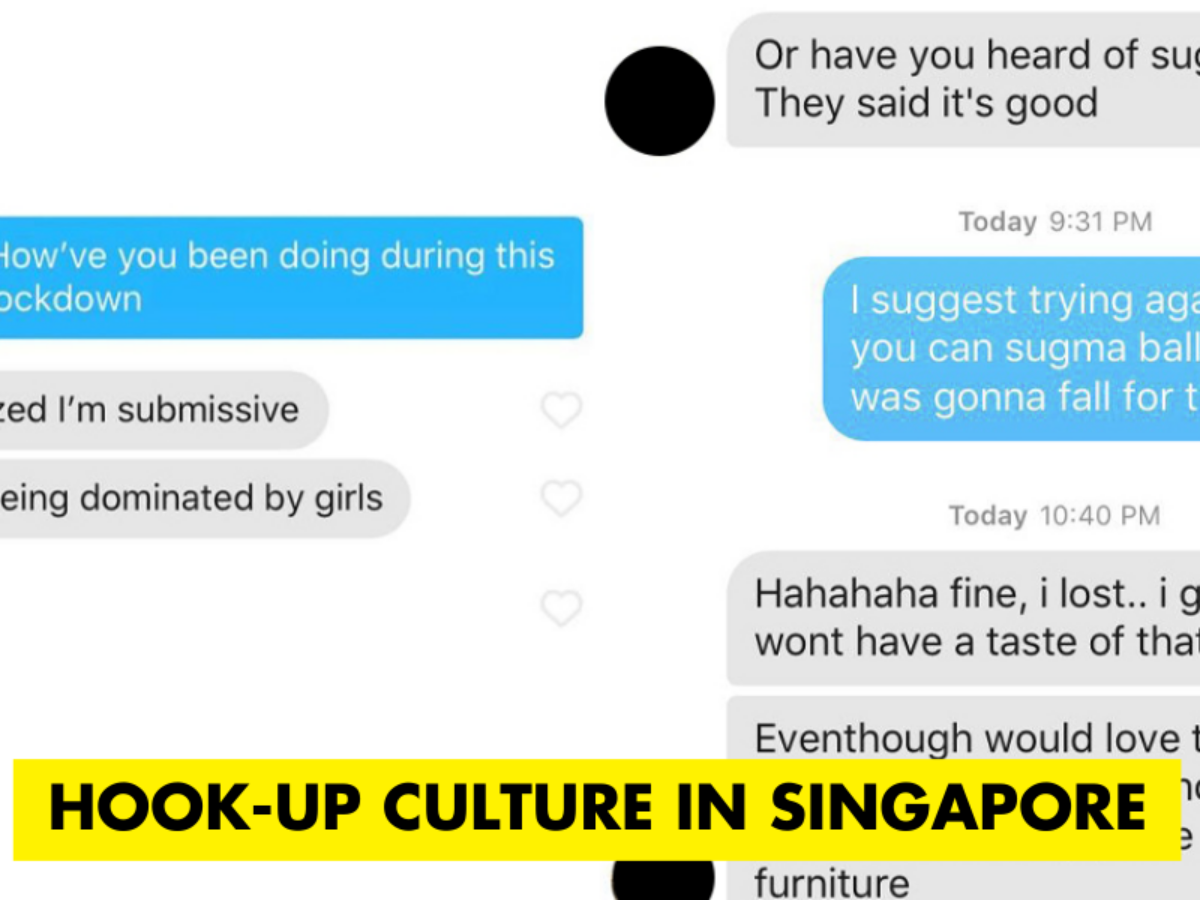 Hook-Up Culture: 4 People In Singapore Spill The Tea