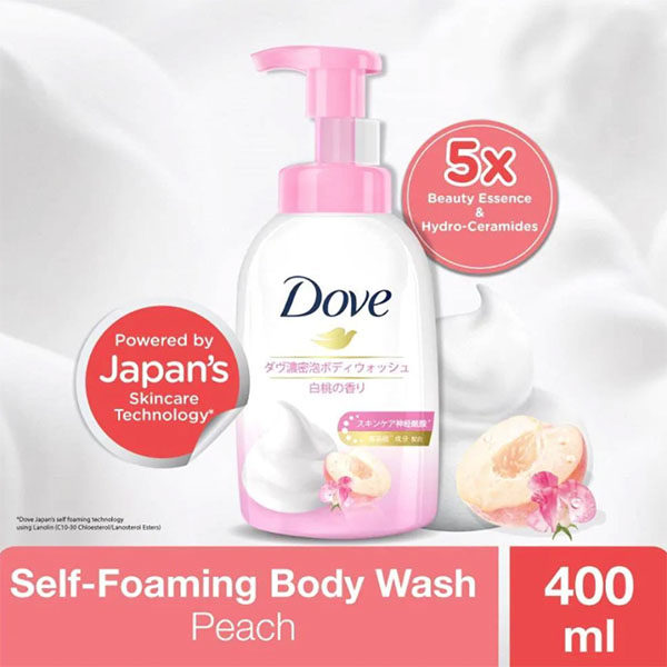 dove peach body wash