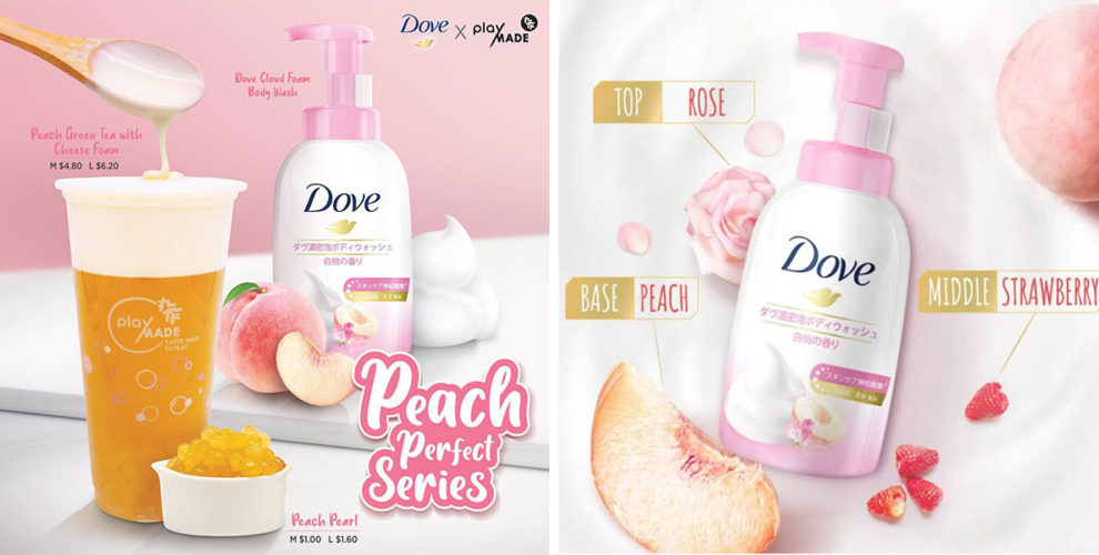 dove x playmade peach series cover