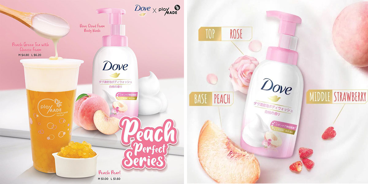 dove x playmade peach series cover